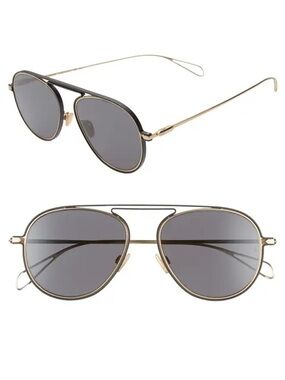 Rag and Bone RNB 9003/S Black 55mm Titanium Sunglasses R1611